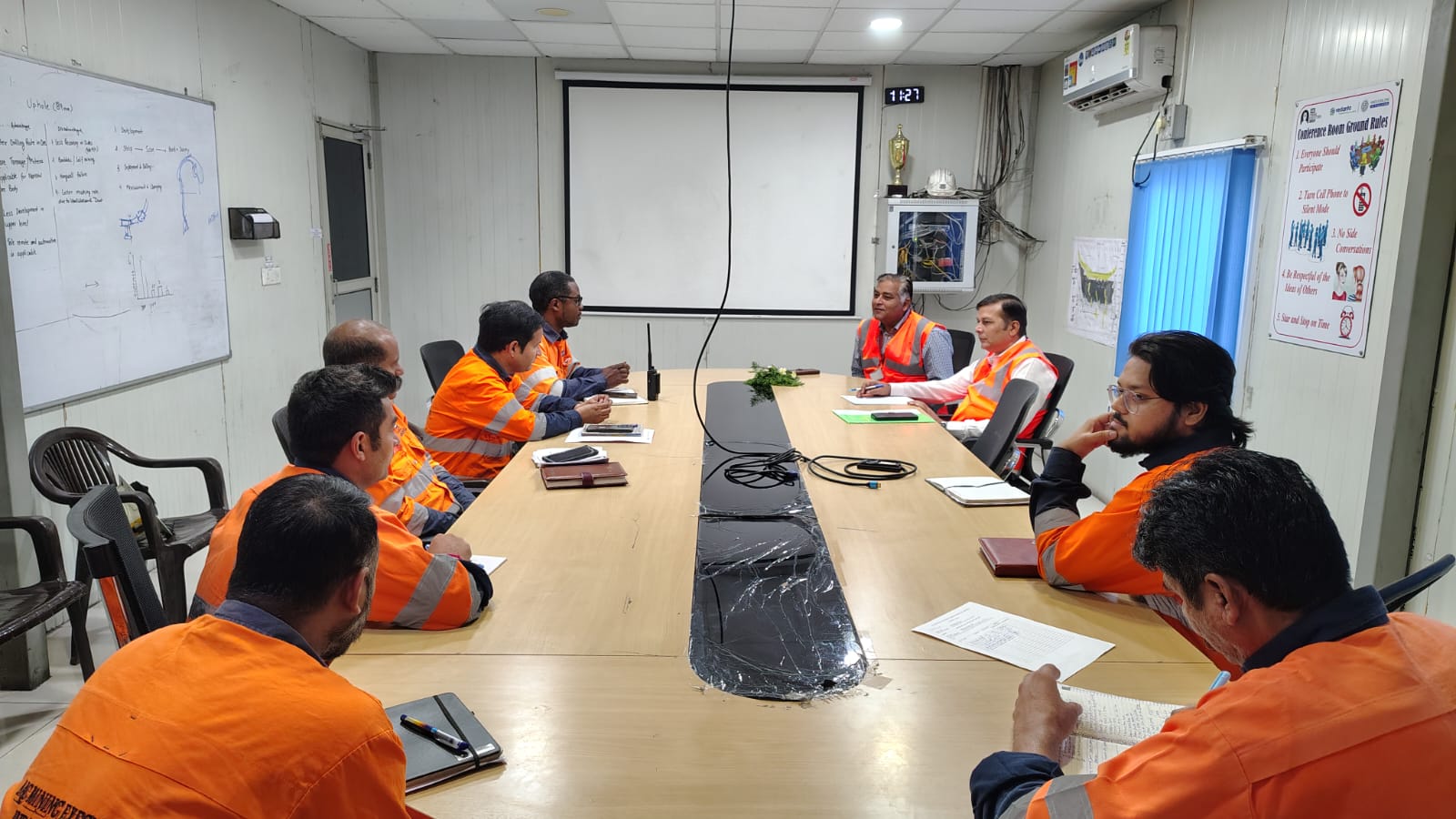 IMS Recertification Audit done at AAC mining executors India, Bhilwara, Rajasthan.
