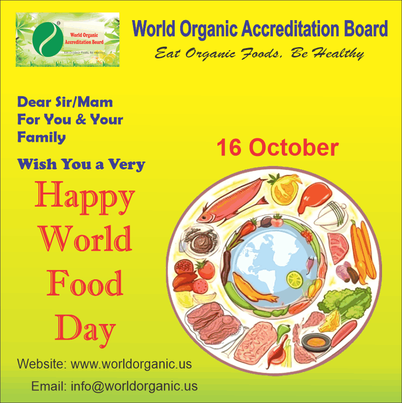 World Food Day_Worldorganic_ISO 16155:2006 Ships And Marine Technology