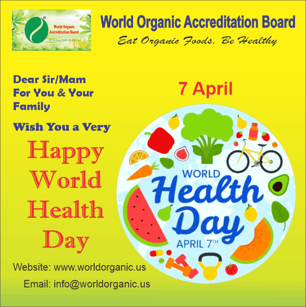 World Health Day_Worldorganic_ISO 16016:2016 Technical Product Documentation